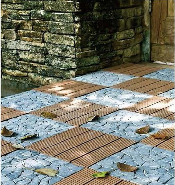 DIY Decking Tile Model: Teak