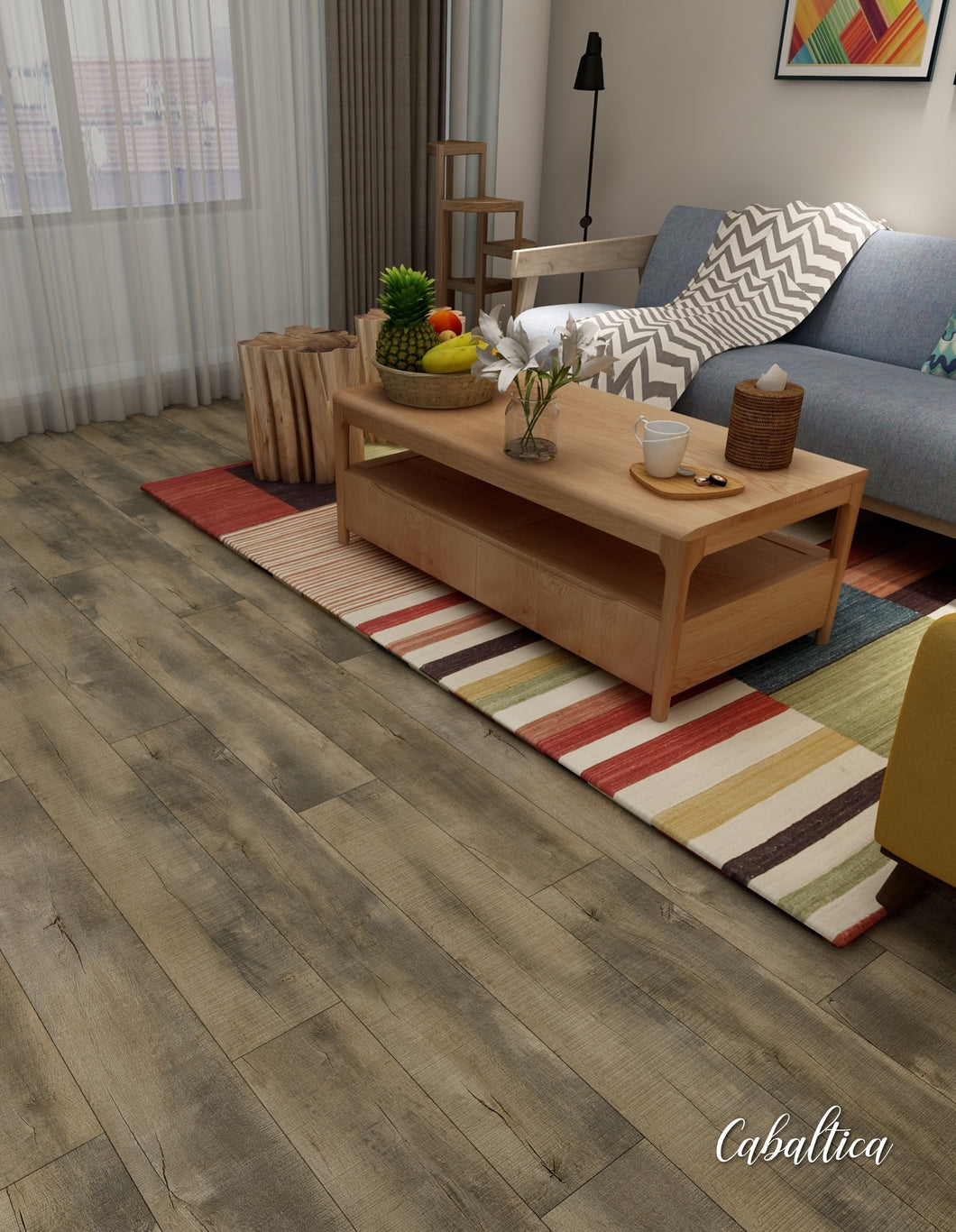 Cabaltica Flooring Model: CBTCFL88008, Color Alexander Oak