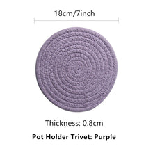 Load image into Gallery viewer, Placemat 7 inch Purple Sky (Free Shipping)
